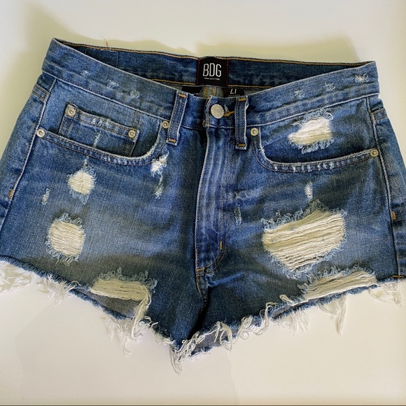 BDG DENIM SHORTS - Picture 1 of 2